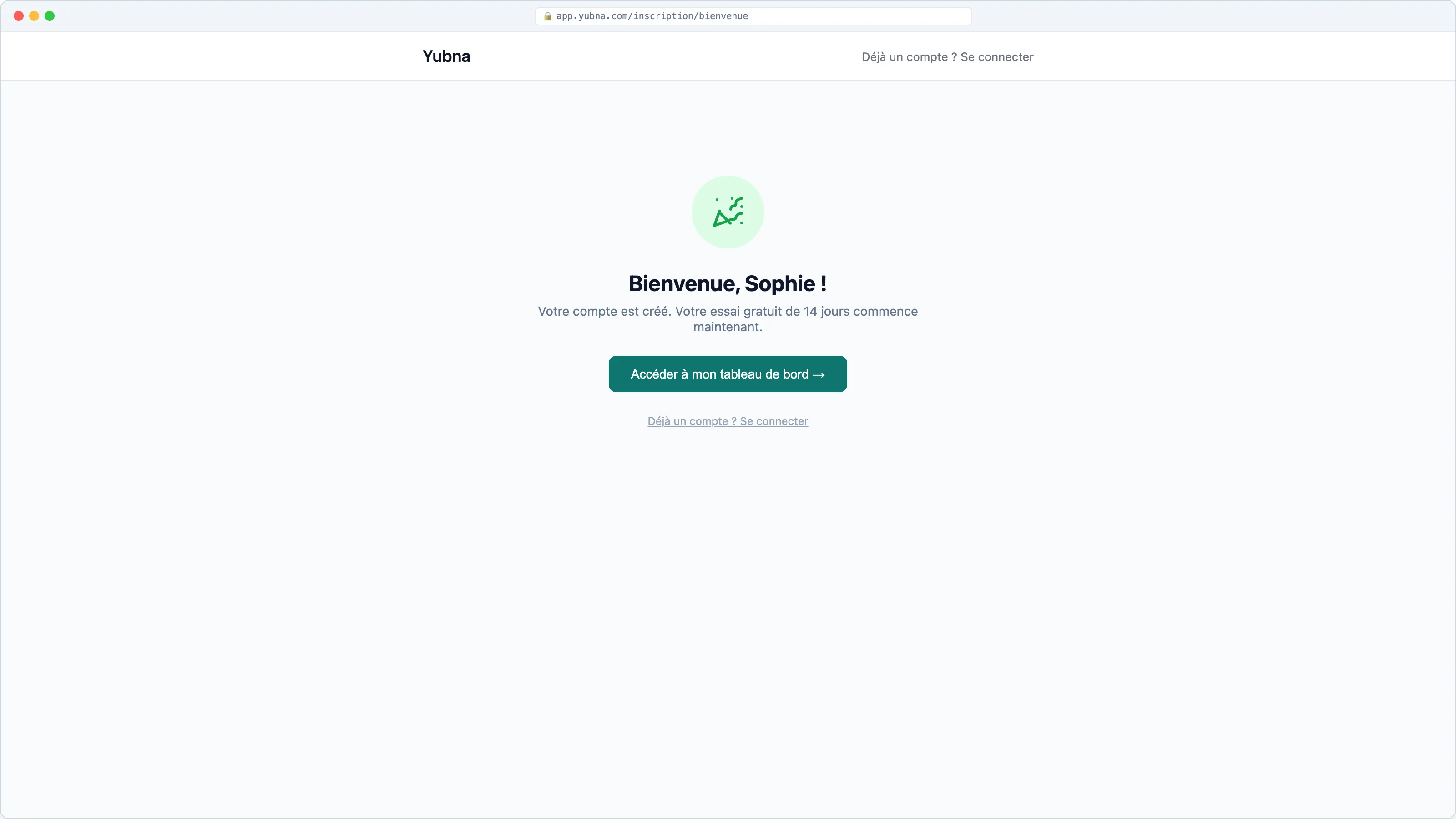 Yubna optimise Activation immédiate : Solution PropTech pour confirmation d'activation et accès direct au tableau de bord